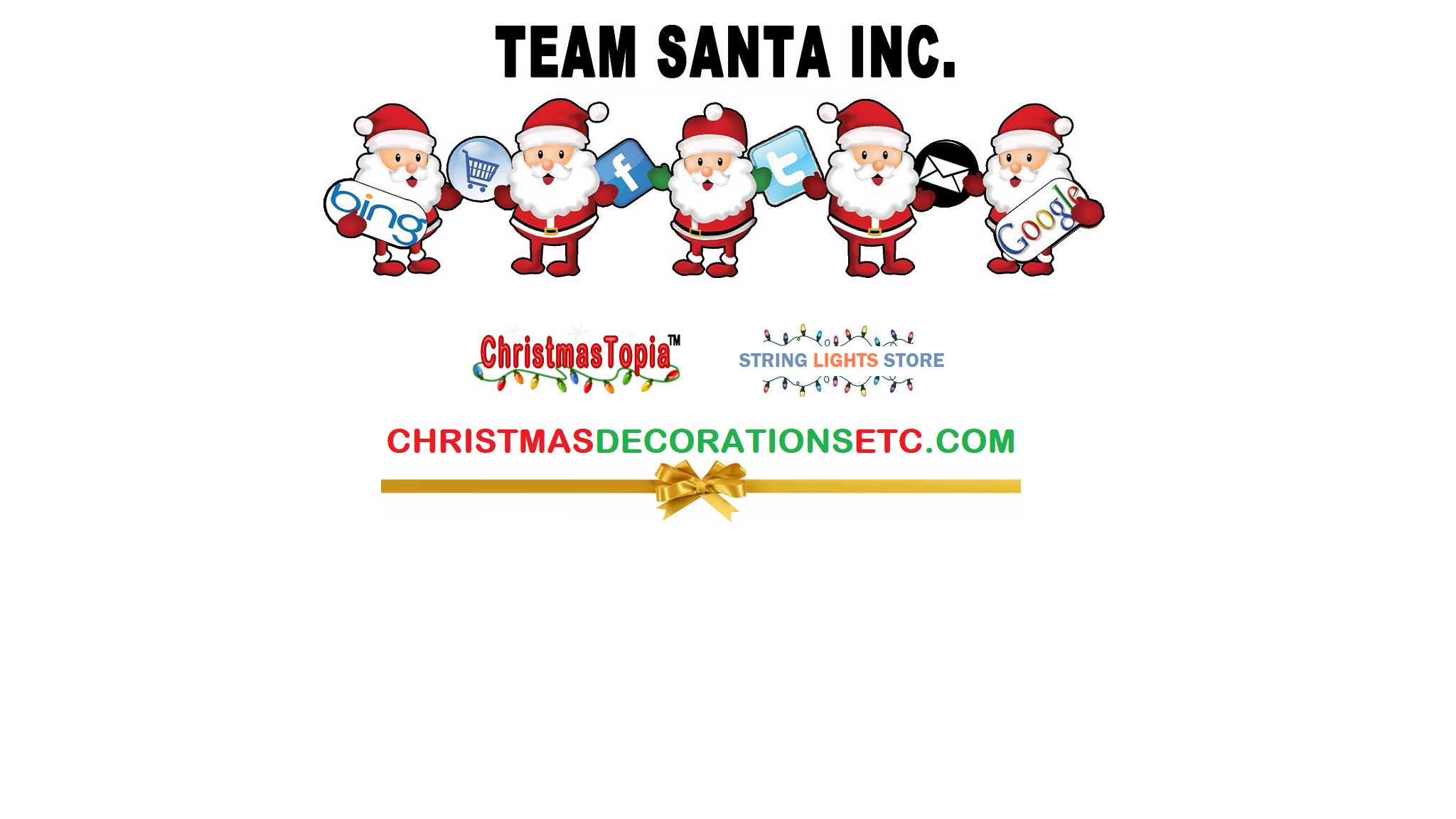 Team Santa Inc presents YouTube Channel Team Santa Inc. com